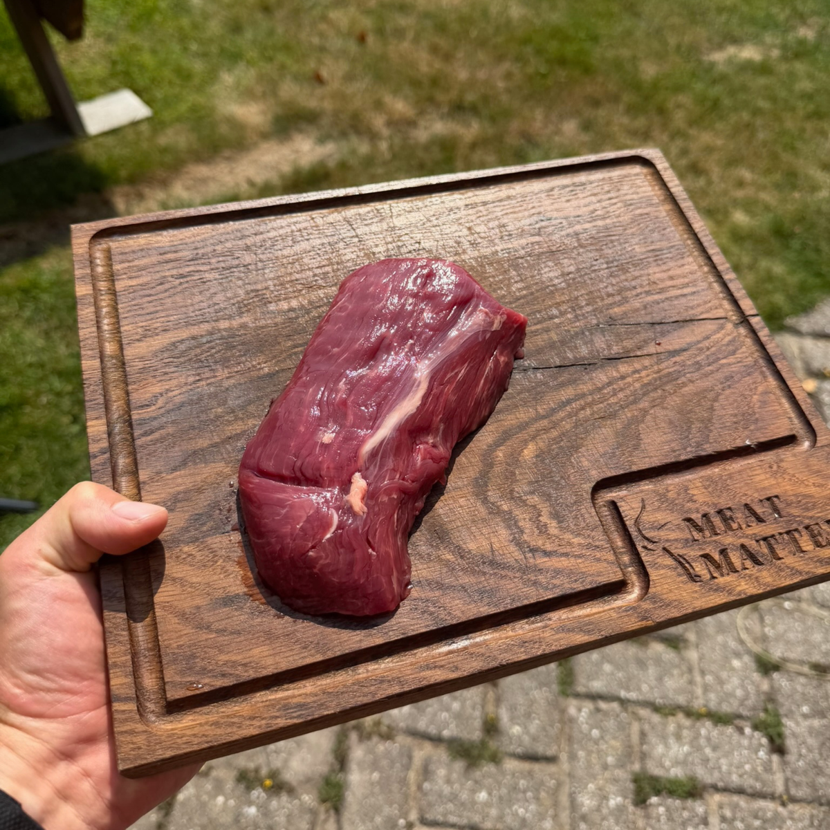 Diamantbiefstuk 350 gram aan 1 stuk!